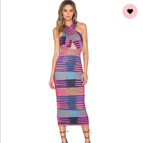 Mara Hoffman Dresses & Skirts - Mara Hoffman criss cross midi dress